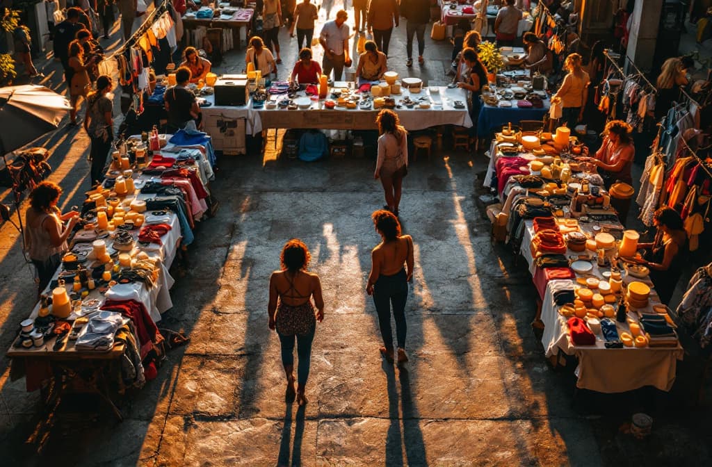 Curitiba recebe feira de brechós e produtos coloniais neste sábado