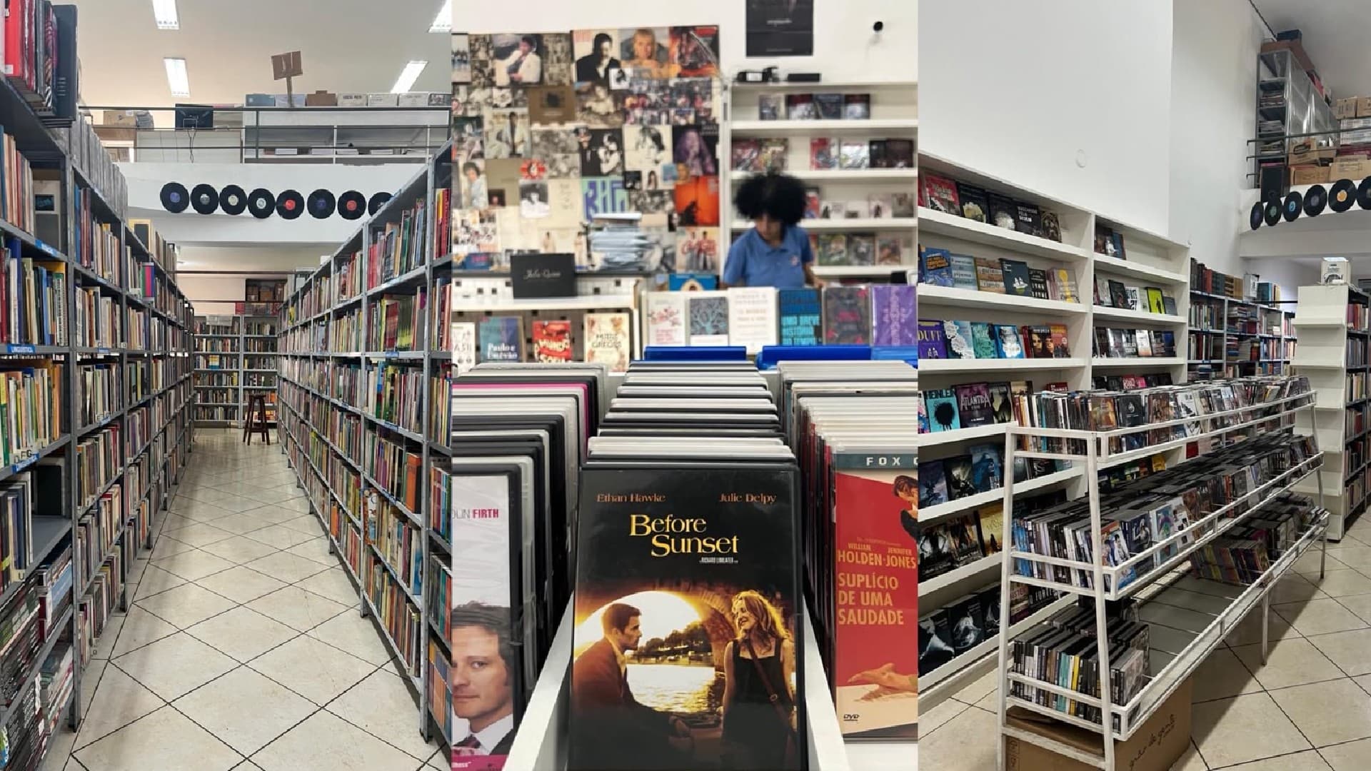 Jovens de Bauru resgatam moda e cultura com brechós e DVDs no interior de SP